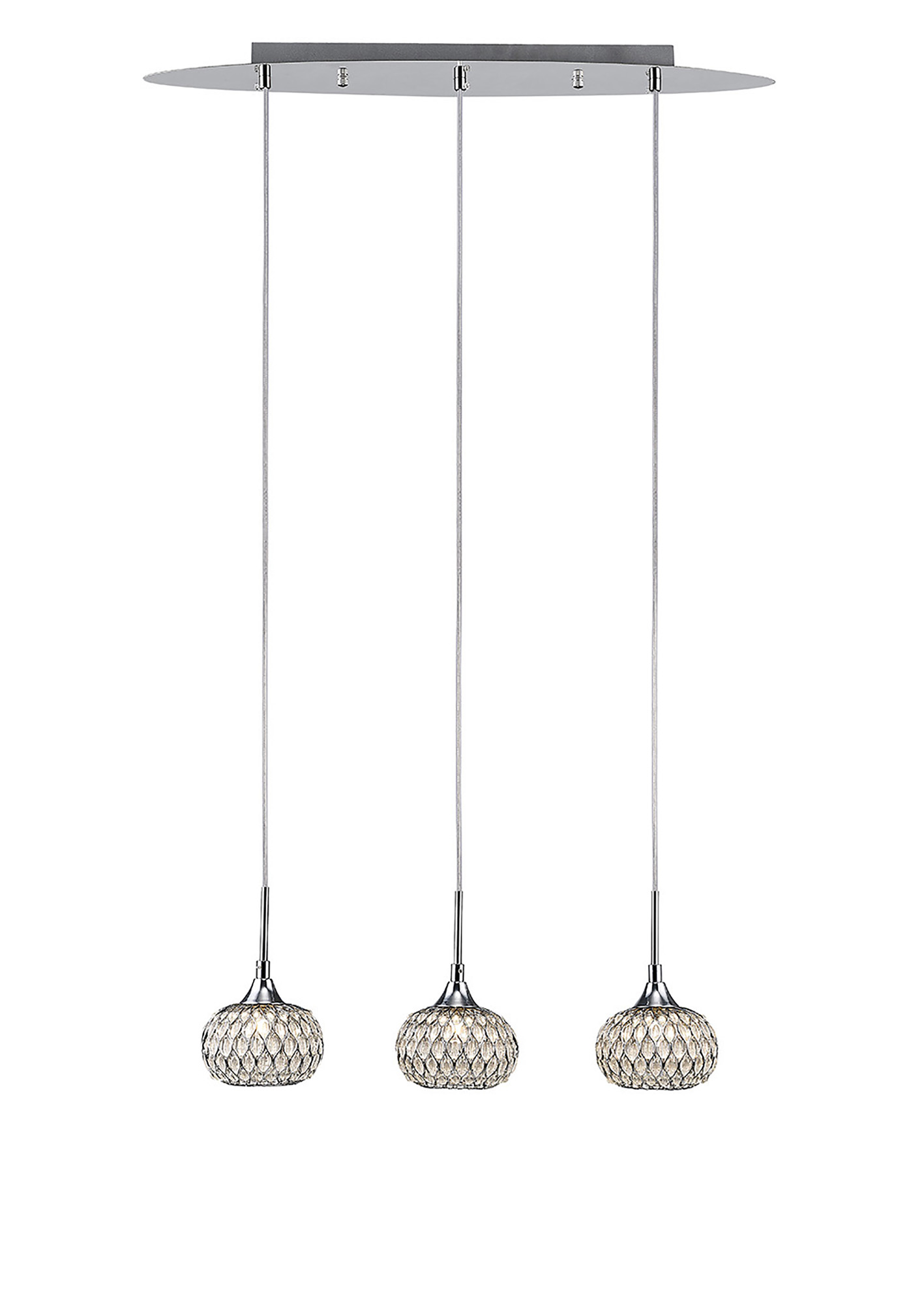 IL31504  Chelsie Pendant 3 Light